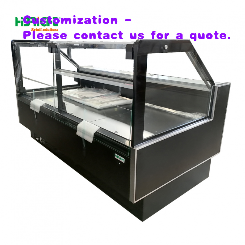 Commercial Chest Freezer - Congélateur îlot combiné avec couvercle en