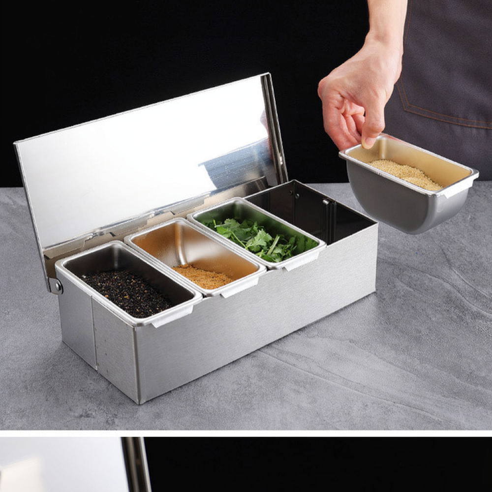 Boîte de rangement pour épices - Commercial Kitchen Bin avis et prix